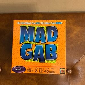 Mattel Mad Gab Game 2009 Complete Timer Works